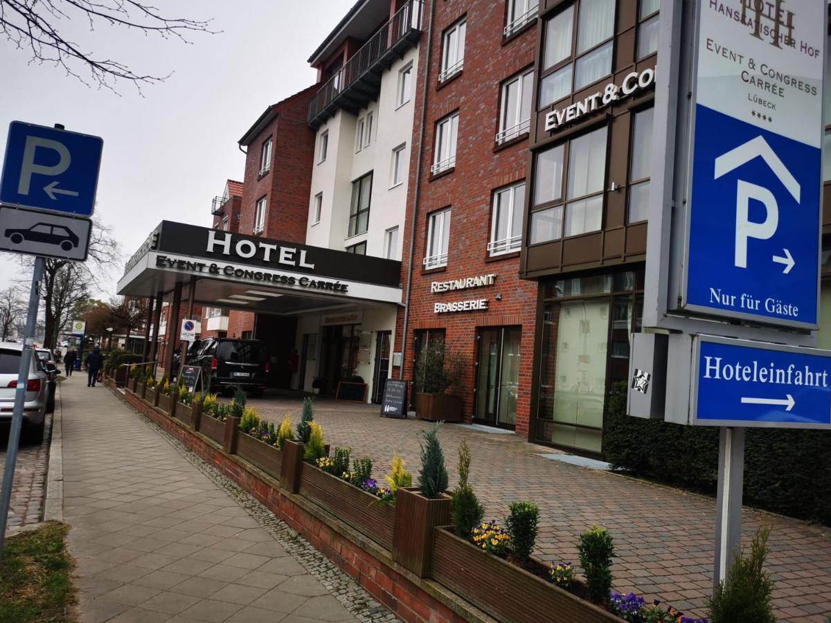 Hotel Hanseatischer Hof Lübeck Exterior foto